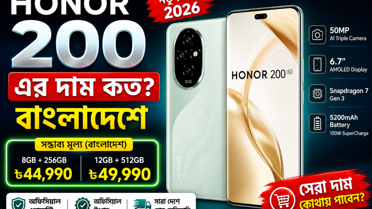 Honor 200 Price in Bangladesh